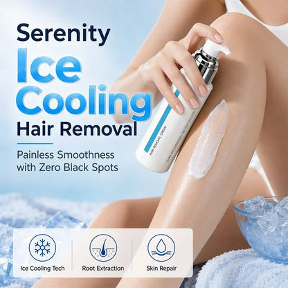 🎉50% Off! ✨Ice-Cooling Hair Removal Cream for Sensitive Skin