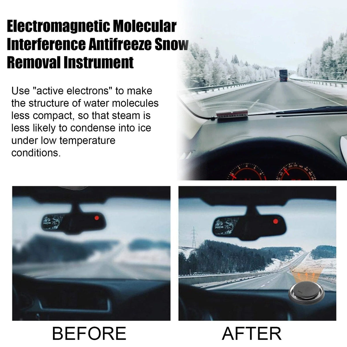 🚗Antifreeze Device – Auto Defroster & Molecular Heater for Snow and Ice Removal❄️
