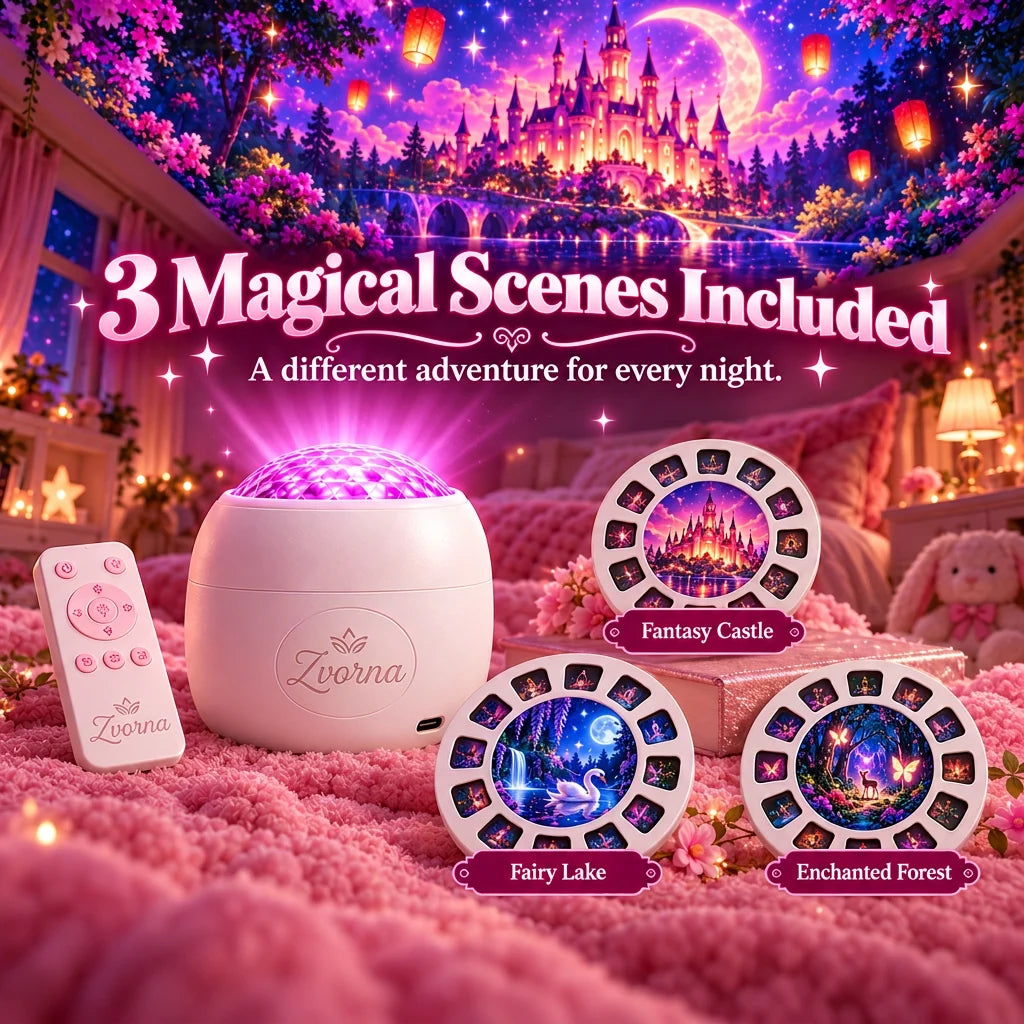 🏰✨Magical Room Projector – Turn Any Room Into a Dreamy Fantasy World🌌