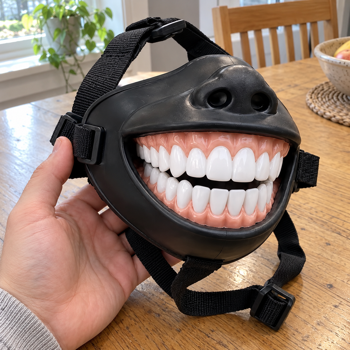 Big Smile Energy Funny Dog Muzzle