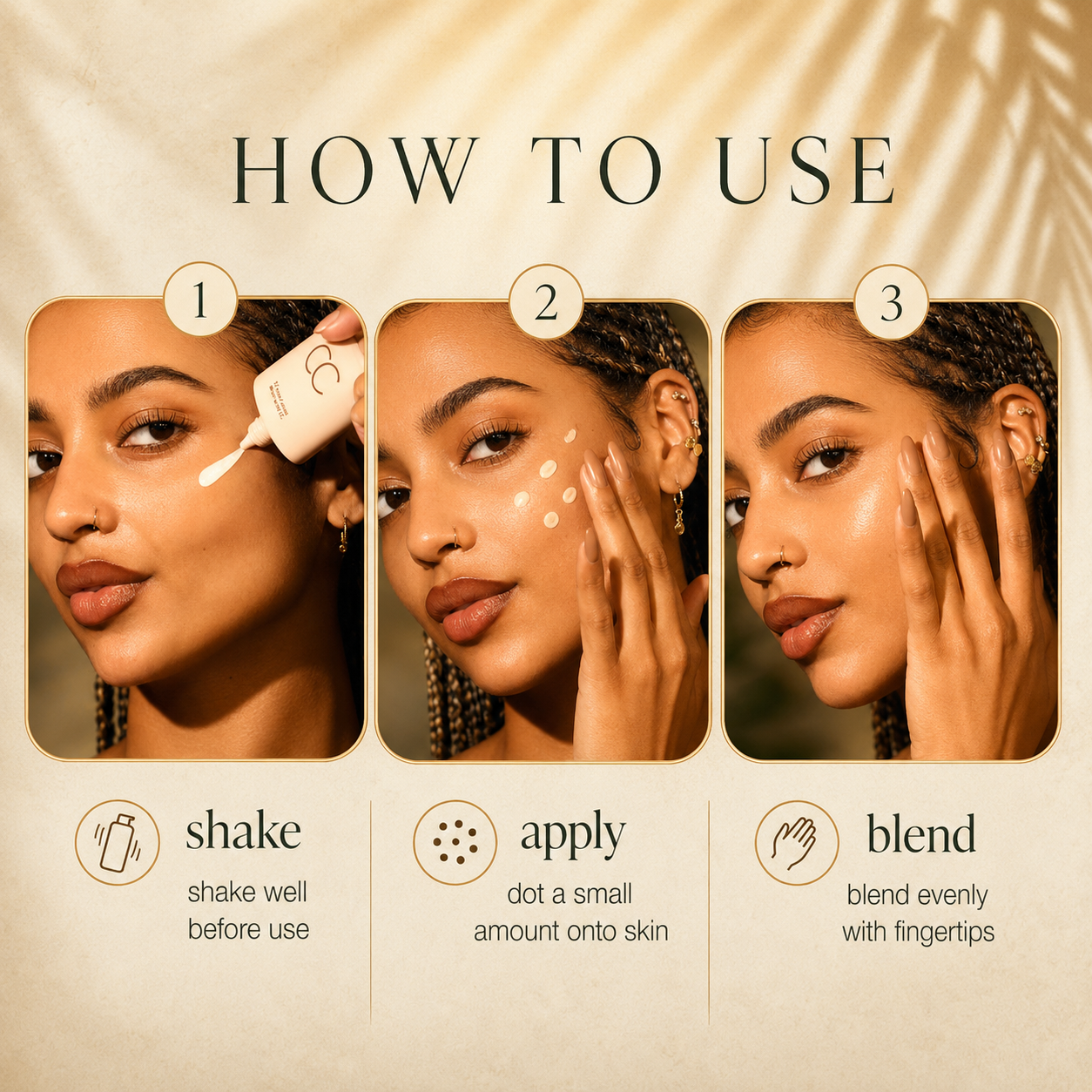Smileadytime CC color-correcting tinted serum