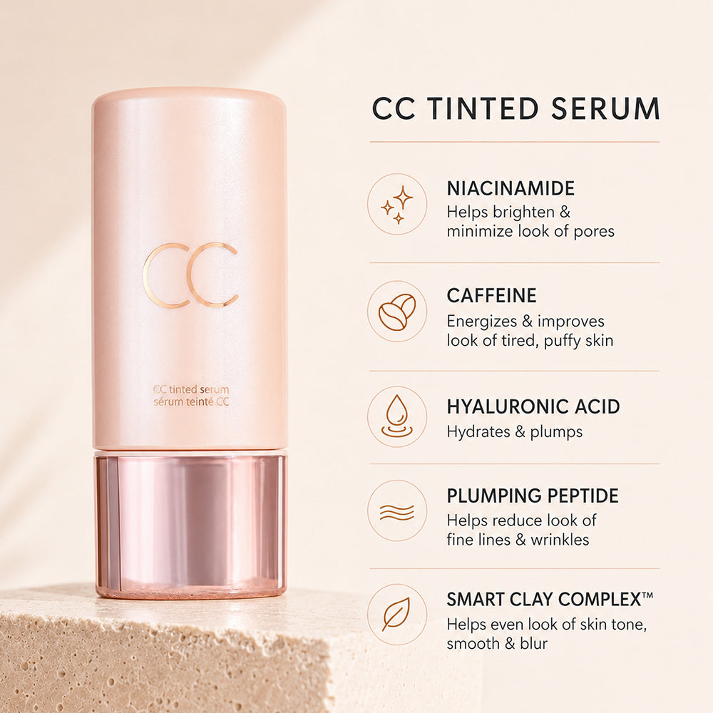 Smileadytime™ CC color-correcting tinted serum✨